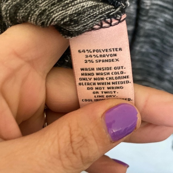 Just juicy couture size medium zip up to gray jacket with detail on pockets - Picture 5 of 5